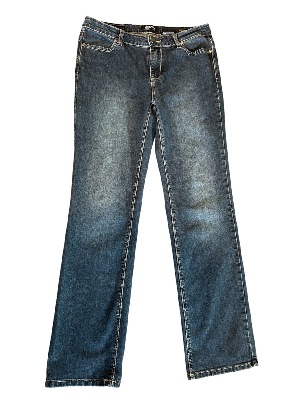 Buffalo Classic Women's Straight-Leg Jeans - Blue, Size 8